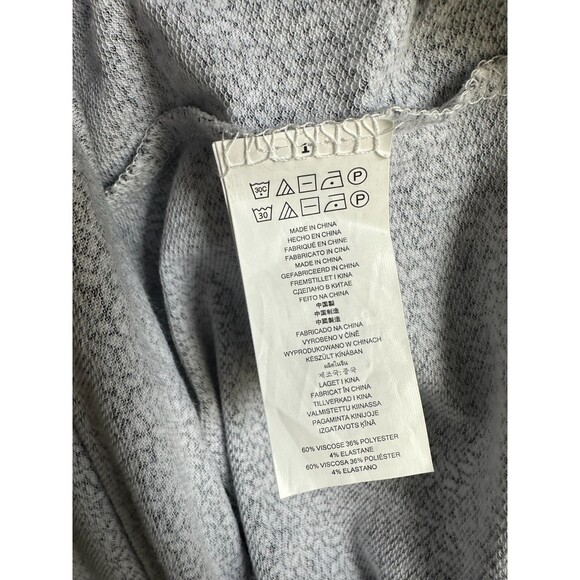 Michael Kors Womens Small Black Floral Fairy Grounge Long Bell Sleeve Boho Top - Picture 4 of 6